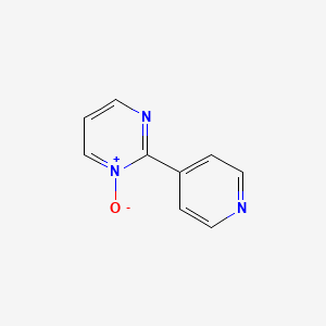 1-Oxido-2-pyridin-4-ylpyrimidin-1-ium