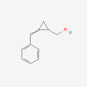 molecular formula C11H12O B12557796 (2-Benzylidenecyclopropyl)methanol CAS No. 159419-86-0