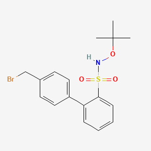 4'-(Bromomethyl)-N-tert-butoxy[1,1'-biphenyl]-2-sulfonamide