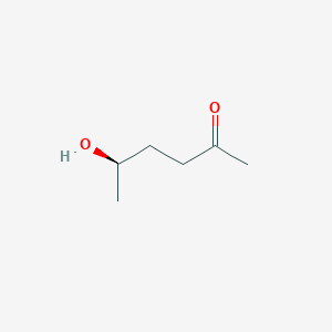 molecular formula C6H12O2 B1255786 (5R)-5-hydroxyhexan-2-one 