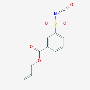 Prop-2-en-1-yl 3-[(oxomethylidene)sulfamoyl]benzoate