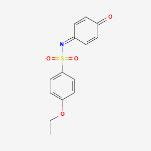 Benzenesulfonamide, 4-ethoxy-N-(4-oxo-2,5-cyclohexadien-1-ylidene)-