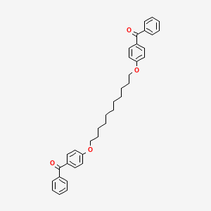 [Undecane-1,11-diylbis(oxy-4,1-phenylene)]bis(phenylmethanone)