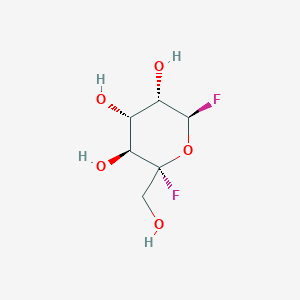 molecular formula C6H10F2O5 B1255790 5-Fluoro-beta-L-gulosyl fluoride 