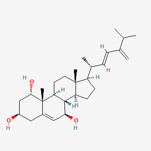 molecular formula C28H44O3 B1255798 Sinugrandisterol B 