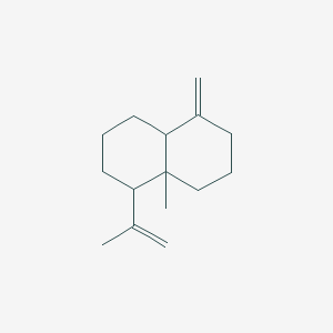 4a-Methyl-1-methylidene-5-(prop-1-en-2-yl)decahydronaphthalene