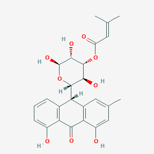 molecular formula C25H26O9 B1255801 Alvaradoin M 