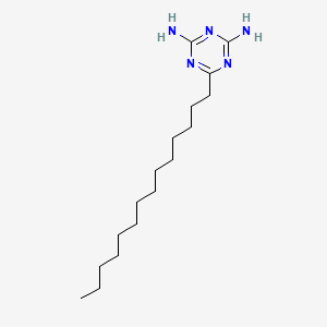 1,3,5-Triazine-2,4-diamine, 6-tetradecyl-