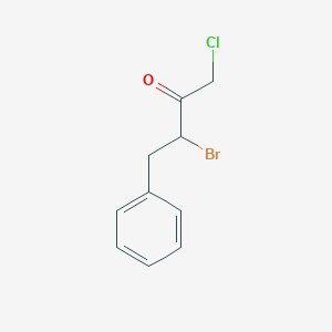 2-Butanone, 3-bromo-1-chloro-4-phenyl-