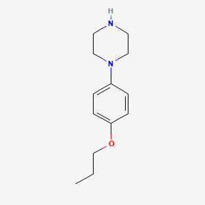 molecular formula C13H20N2O B12558145 1-(4-propoxyphenyl)Piperazine 