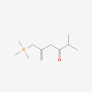 5-Hexen-3-one, 2-methyl-5-[(trimethylsilyl)methyl]-