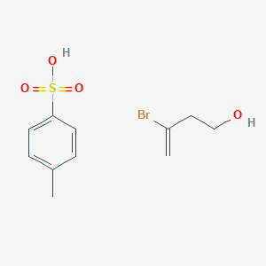 3-Bromobut-3-en-1-ol;4-methylbenzenesulfonic acid