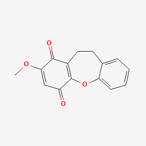 molecular formula C15H12O4 B1255826 Bauhinoxepin J 