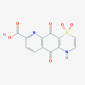 molecular formula C12H6N2O6S B1255828 ascidiathiazone B 