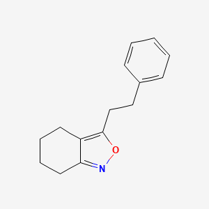 3-(2-Phenylethyl)-4,5,6,7-tetrahydro-2,1-benzoxazole