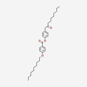 4-(2-Oxodecyl)phenyl 4-(decyloxy)benzoate