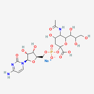 molecular formula C20H30N4NaO16P B1255831 CMP-Neu5Ac 