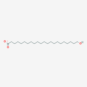 molecular formula C22H43O3- B1255833 22-Hydroxydocosanoate 