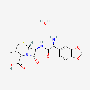 molecular formula C17H19N3O7S B1255835 Unii-QF659S0iih CAS No. 70222-85-4