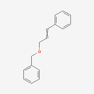 molecular formula C16H16O B12558379 [3-(Benzyloxy)prop-1-en-1-yl]benzene CAS No. 165754-26-7