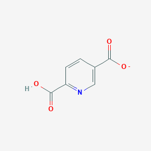molecular formula C7H4NO4- B1255840 5-Carboxypyridine-2-carboxylate 