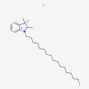 1-(16-Iodohexadecyl)-2,3,3-trimethyl-3H-indol-1-ium iodide