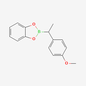 1,3,2-Benzodioxaborole, 2-[1-(4-methoxyphenyl)ethyl]-