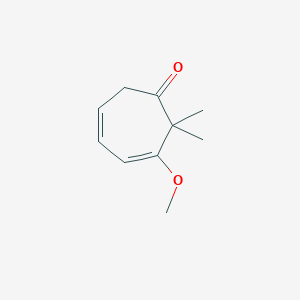 3-Methoxy-2,2-dimethylcyclohepta-3,5-dien-1-one