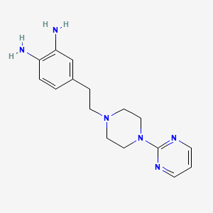 1,2-Benzenediamine, 4-[2-[4-(2-pyrimidinyl)-1-piperazinyl]ethyl]-