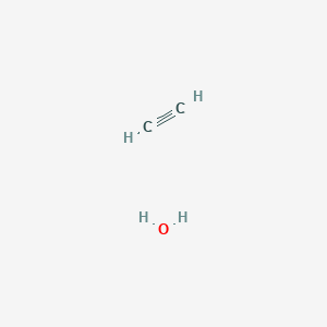 molecular formula C2H4O B12558485 Acetylene-water CAS No. 164078-76-6