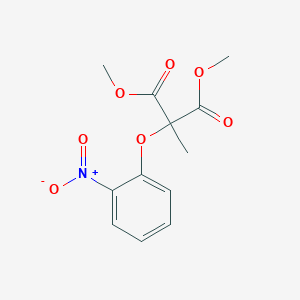 Dimethyl methyl(2-nitrophenoxy)propanedioate