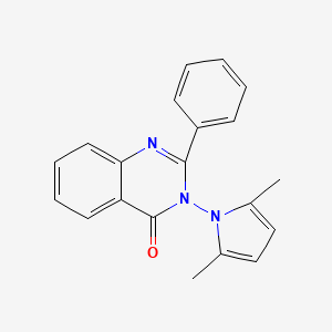 3-(2,5-Dimethyl-1H-pyrrol-1-yl)-2-phenylquinazolin-4(3H)-one