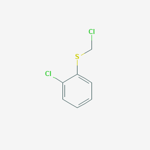 1-Chloro-2-[(chloromethyl)sulfanyl]benzene