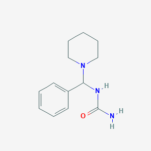 N-[Phenyl(piperidin-1-yl)methyl]urea