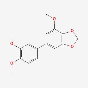 6-(3,4-Dimethoxyphenyl)-4-methoxy-2H-1,3-benzodioxole