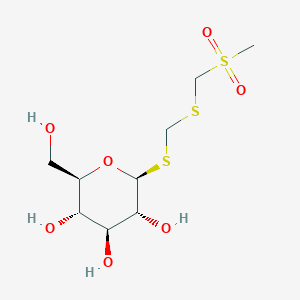 molecular formula C9H18O7S3 B1255865 Afrostyraxthioside C 