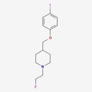 1-(2-Fluoroethyl)-4-[(4-iodophenoxy)methyl]piperidine