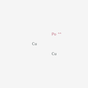 molecular formula Cu2Po B12558736 Copper--polonium (2/1) CAS No. 191099-21-5