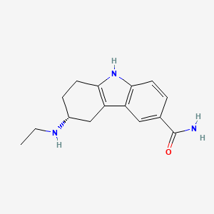 (3R)-3-(Ethylamino)-2,3,4,9-tetrahydro-1H-carbazole-6-carboxamide