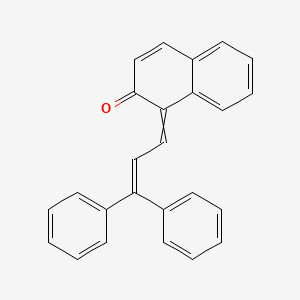 1-(3,3-Diphenyl-2-propen-1-ylidene)-2(1H)-naphthalenone