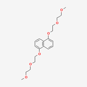 Naphthalene, 1,5-bis[2-(2-methoxyethoxy)ethoxy]-