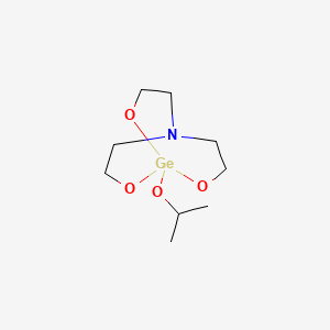 molecular formula C9H19GeNO4 B1255891 Isopropoxygermatrane CAS No. 6068-14-0