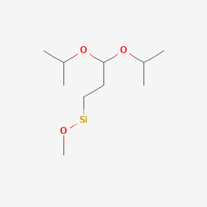 molecular formula C10H22O3Si B12558916 CID 78061707 