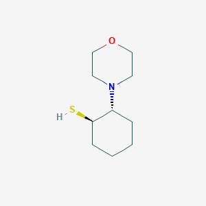 (1R,2R)-2-(Morpholin-4-yl)cyclohexane-1-thiol