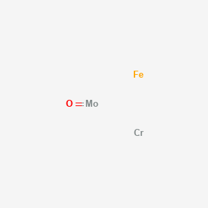 molecular formula CrFeMoO B12558993 chromium;iron;oxomolybdenum CAS No. 148595-73-7