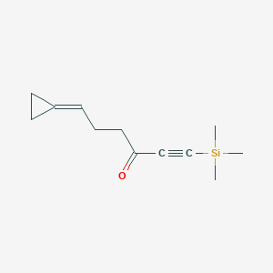 6-Cyclopropylidene-1-(trimethylsilyl)hex-1-yn-3-one