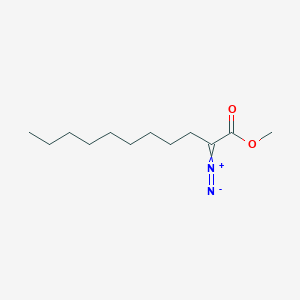 2-Diazonio-1-methoxyundec-1-en-1-olate