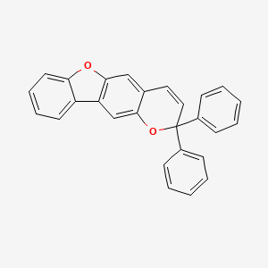 2,2-Diphenyl-2H-[1]benzofuro[2,3-g][1]benzopyran