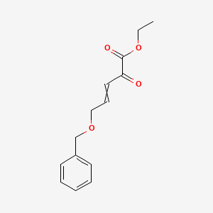 Ethyl 5-(benzyloxy)-2-oxopent-3-enoate