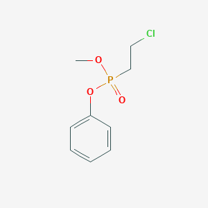 Methyl phenyl (2-chloroethyl)phosphonate